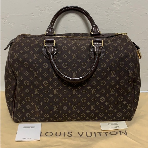 Louis Vuitton Handbags - Louis Vuitton Monogram Mini Lin Speedy 30
